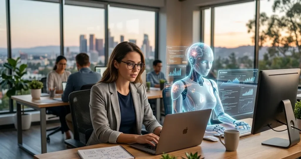 AI work with AI intern